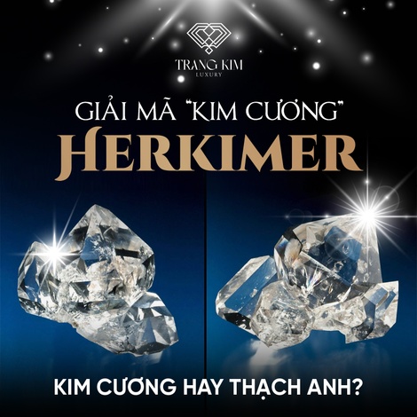 "Kim Cương Herkimer": Thực chất là Kim cương hay Thạch anh?