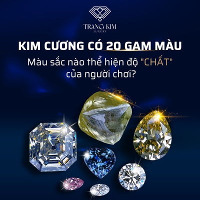 Kim Cương Màu Gì quyết định đẳng cấp người dùng?