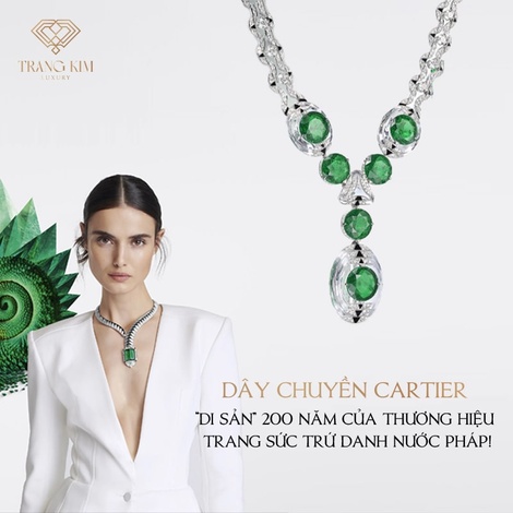 Dây chuyền Cartier: "Di sản" về cái đẹp gần 200 năm lịch sử