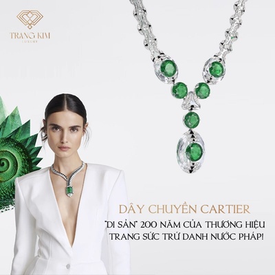 Dây chuyền Cartier: "Di sản" về cái đẹp gần 200 năm lịch sử