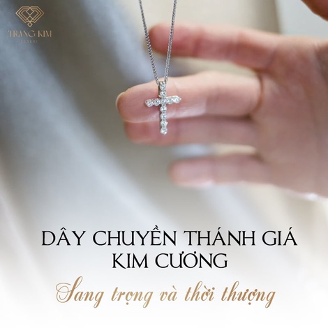 5+ mẫu Mặt Dây Chuyền Thánh Giá Kim Cương nổi bật