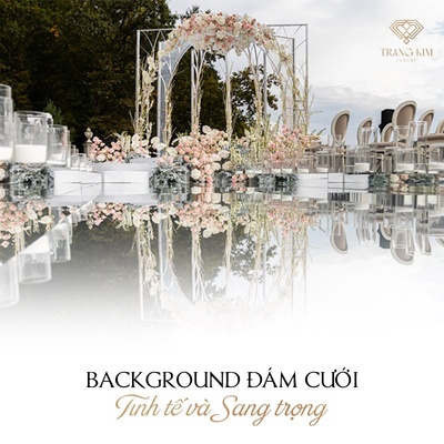 16+ Mẫu Background Đám Cưới Đơn Giản, Tinh Tế & Sang Trọng