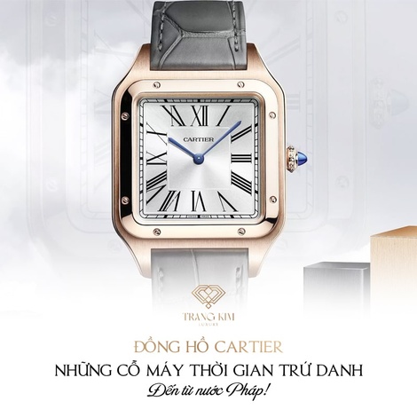 Đồng hồ Cartier - Những "cỗ máy thời gian" trứ danh từ Pháp