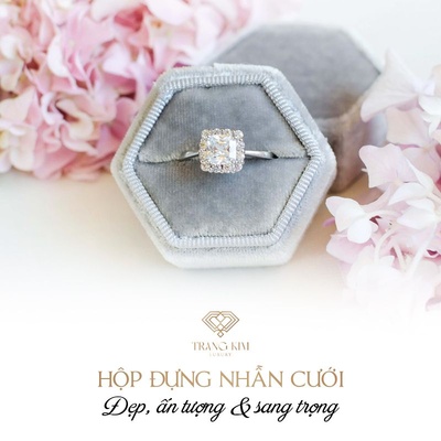 9+ Ý tưởng Hộp Đựng Nhẫn Cưới Đẹp - Ấn Tượng - Sang Trọng