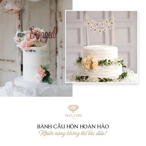 Bánh Cầu Hôn Có Cần Thiết Không? Cách Chọn Khiến Nàng Gật Đầu Ngay