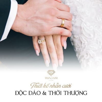 15+ Ý tưởng nhẫn cưới thiết kế Đẹp -  Độc Đáo - Xu Hướng 2023