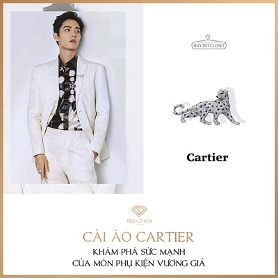 Cài áo Cartier: Khám phá sức mạnh của món phụ kiện vương giả