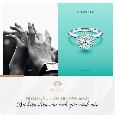 Nhẫn cầu hôn Tiffany & Co: Lời hẹn ước của tình yêu vĩnh cửu
