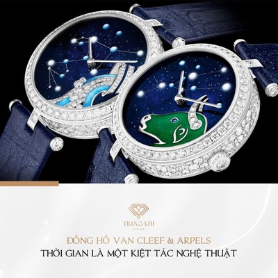 Đồng hồ Van Cleef & Arpels - Khi thời gian là một "kiệt tác"