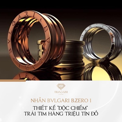Nhẫn Bvlgari B.ZERO1: Sự khởi đầu của một thiên niên kỷ mới