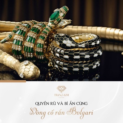 Vượt qua lằn ranh của sự sáng tạo cùng Vòng Cổ Rắn Bvlgari