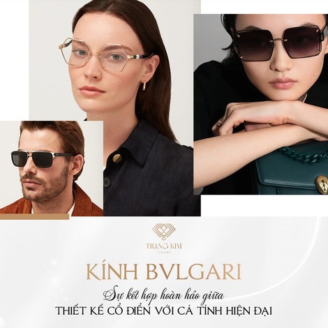 Kính Bvlgari - Sự giao thoa hoàn hảo của thiết kế và màu sắc