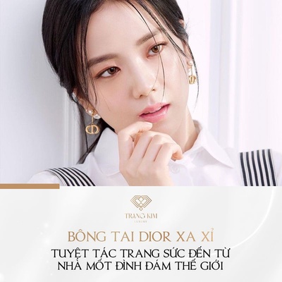Bông tai Dior - Món trang sức không thể thiếu với phái đẹp