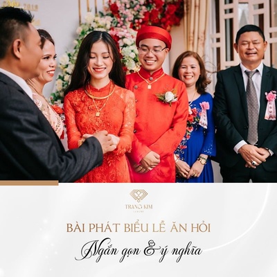 TOP 7+ Mẫu bài phát biểu lễ ăn hỏi "Hay - Ngắn gọn - Ý nghĩa nhất 2023"