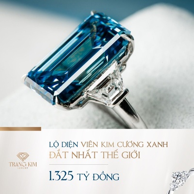Lộ diện Viên Kim Cương Xanh Đắt Nhất Thế Giới: 1325 tỷ đồng!