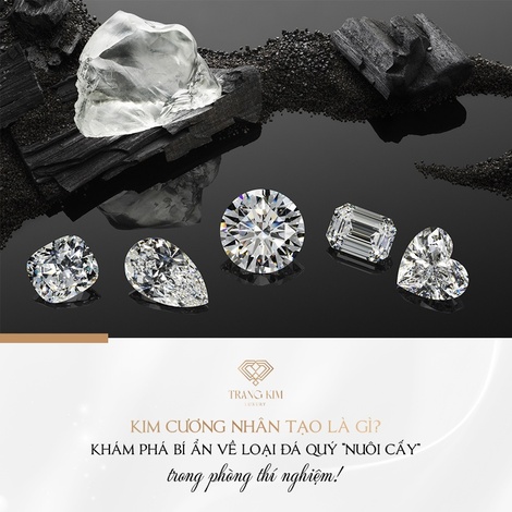 Kim Cương Nhân Tạo Là Gì? - Bí ẩn về loại đá quý "nuôi cấy"