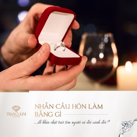 Nhẫn Cầu Hôn Làm Bằng Gì? Dùng chất liệu nào phù hợp nhất?