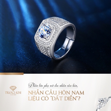 Nhẫn Cầu Hôn Nam: Khi chị em tự làm chủ hạnh phúc của mình!