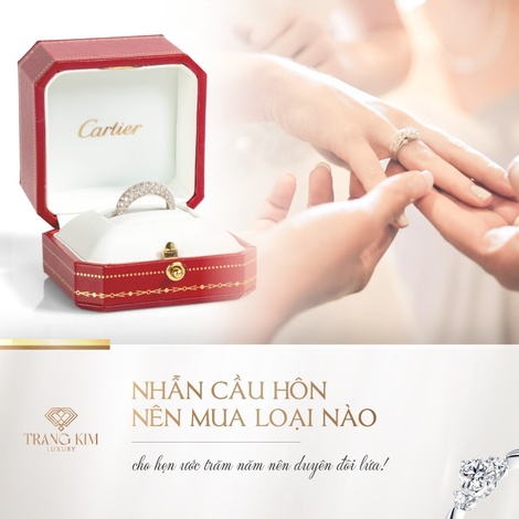 Nhẫn Cầu Hôn Nên Mua Loại Nào cho "lời hẹn ước trăm năm"?