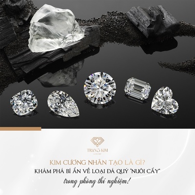 Kim Cương Nhân Tạo Là Gì? - Bí ẩn về loại đá quý "nuôi cấy"