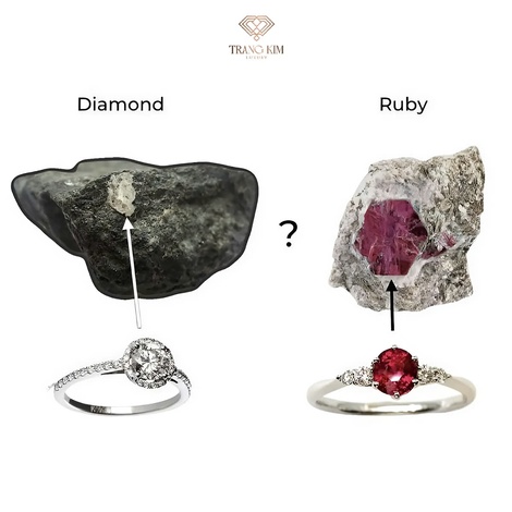 Ruby với kim cương - Cái nào đắt hơn?