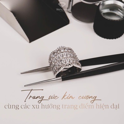 Trang sức kim cương cùng các xu hướng trang điểm hiện đại