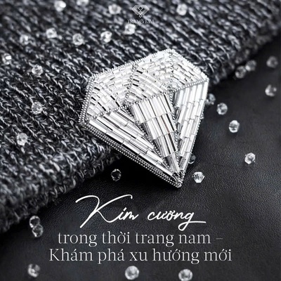 Kim cương trong thời trang nam – Khám phá xu hướng mới