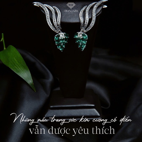 Những mẫu trang sức kim cương cổ điển vẫn được yêu thích