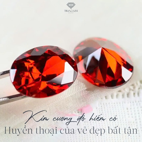 Kim cương đỏ hiếm có – Huyền thoại của vẻ đẹp bất tận