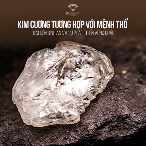 Kim cương tương hợp với mệnh Thổ – Đem đến bình an và sự phát triển vững chắc