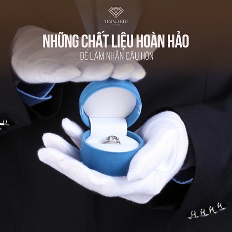 Những chất liệu hoàn hảo để làm nhẫn cầu hôn
