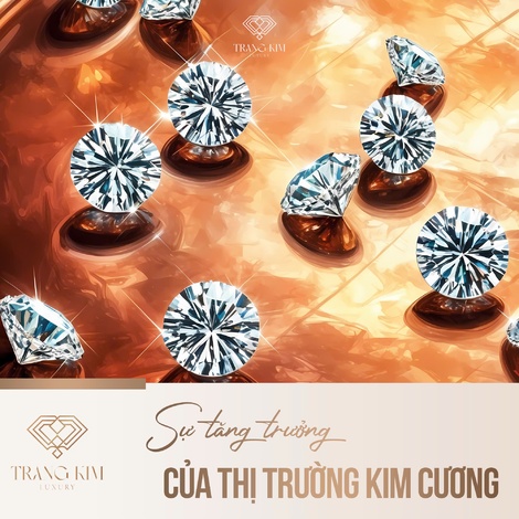 Sự tăng trưởng của thị trường kim cương