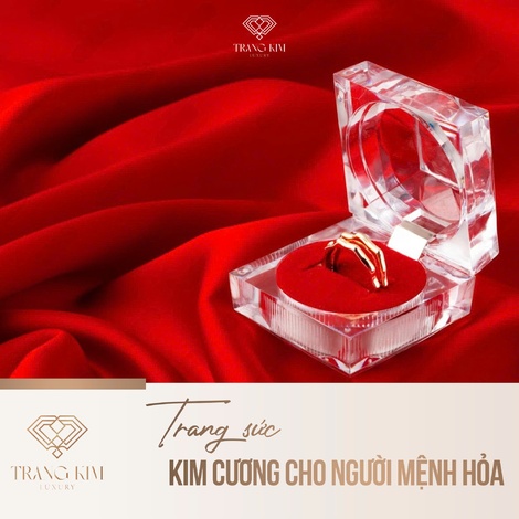 Trang sức kim cương cho người mệnh Hỏa