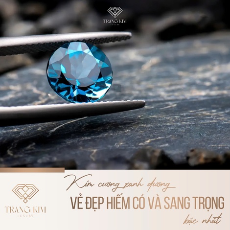 Kim cương xanh dương – Vẻ đẹp hiếm có và sang trọng bậc nhất