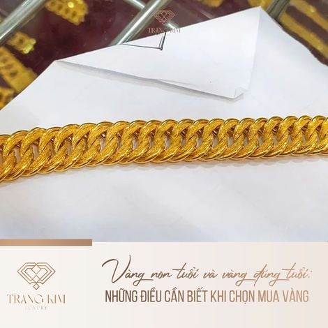 Vàng non tuổi và vàng đúng tuổi: Những điều cần biết khi chọn mua vàng