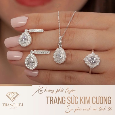 Xu hướng phối layer trang sức kim cương – Sự phá cách và tinh tế