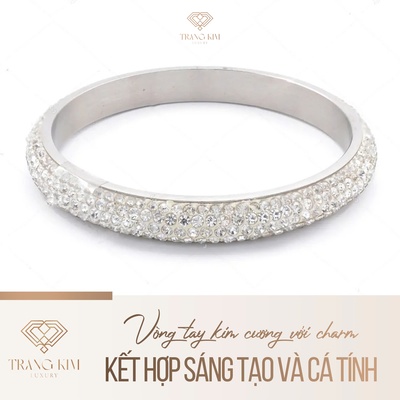 Vòng Tay Kim Cương Với Charm – Kết Hợp Sáng Tạo Và Cá Tính