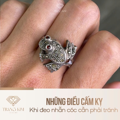 Những điều cấm kỵ khi đeo nhẫn cóc cần phải tránh