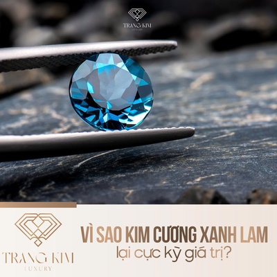 Vì sao kim cương xanh lam lại cực kỳ giá trị?