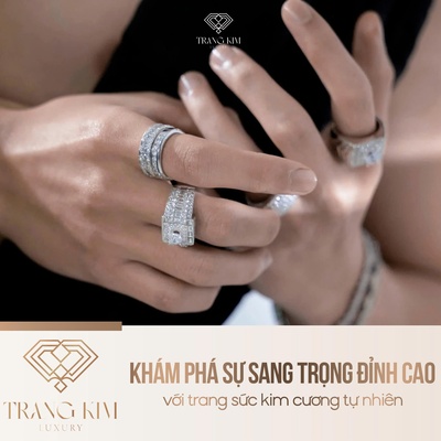 Khám phá sự sang trọng đỉnh cao với trang sức kim cương tự nhiên