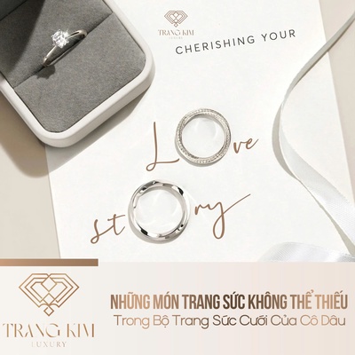 Những Món Trang Sức Không Thể Thiếu Trong Bộ Trang Sức Cưới Của Cô Dâu
