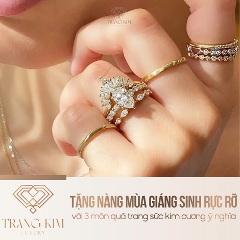 Tặng nàng mùa giáng sinh rực rỡ với 3 món quà trang sức kim cương ý nghĩa