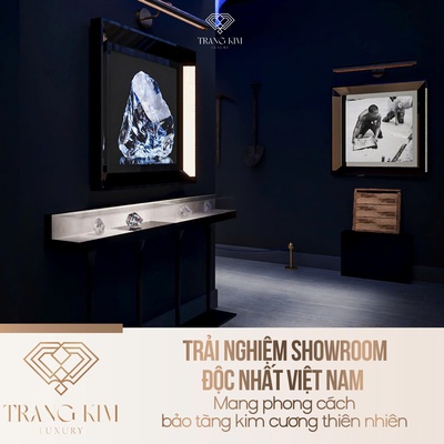 Trải nghiệm showroom độc nhất Việt Nam mang phong cách bảo tàng kim cương thiên nhiên