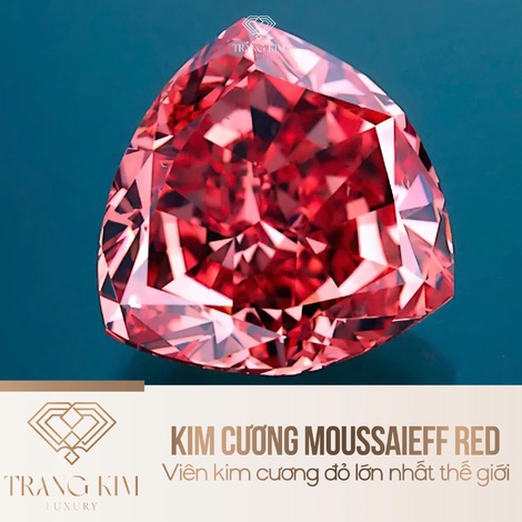 Kim cương Moussaieff Red – Viên kim cương đỏ lớn nhất thế giới