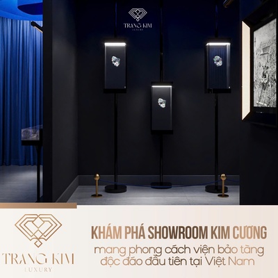 Khám phá Showroom kim cương mang phong cách viện bảo tàng độc đáo đầu tiên tại Việt Nam