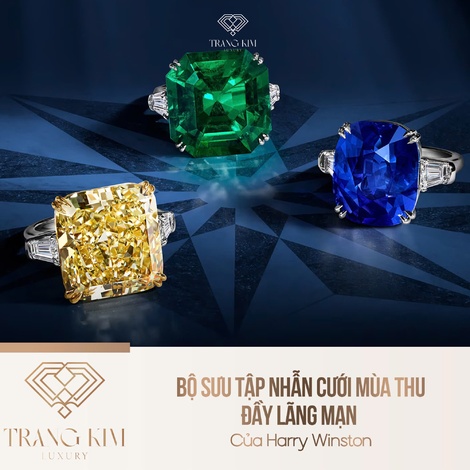 Bộ Sưu Tập Nhẫn Cưới Mùa Thu Đầy Lãng Mạn Của Harry Winston