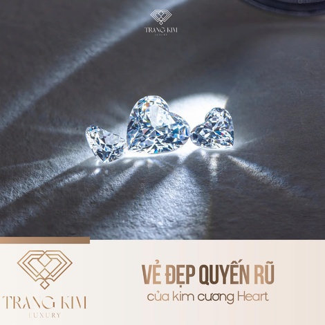Vẻ đẹp quyến rũ của kim cương Heart