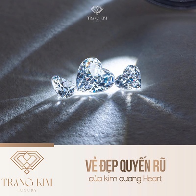 Vẻ đẹp quyến rũ của kim cương Heart