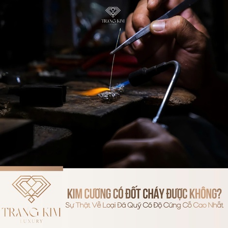 Kim Cương Có Đốt Cháy Được Không? Sự Thật Về Loại Đá Quý Có Độ Cứng Cố Cao Nhất