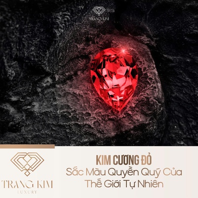 Kim Cương Đỏ – Sắc Màu Quyền Quý Của Thế Giới Tự Nhiên